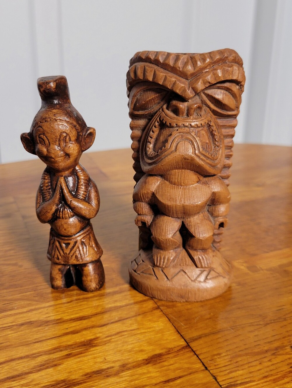 Coco Joe's "Lucky Tiki" And Menehune Figurine